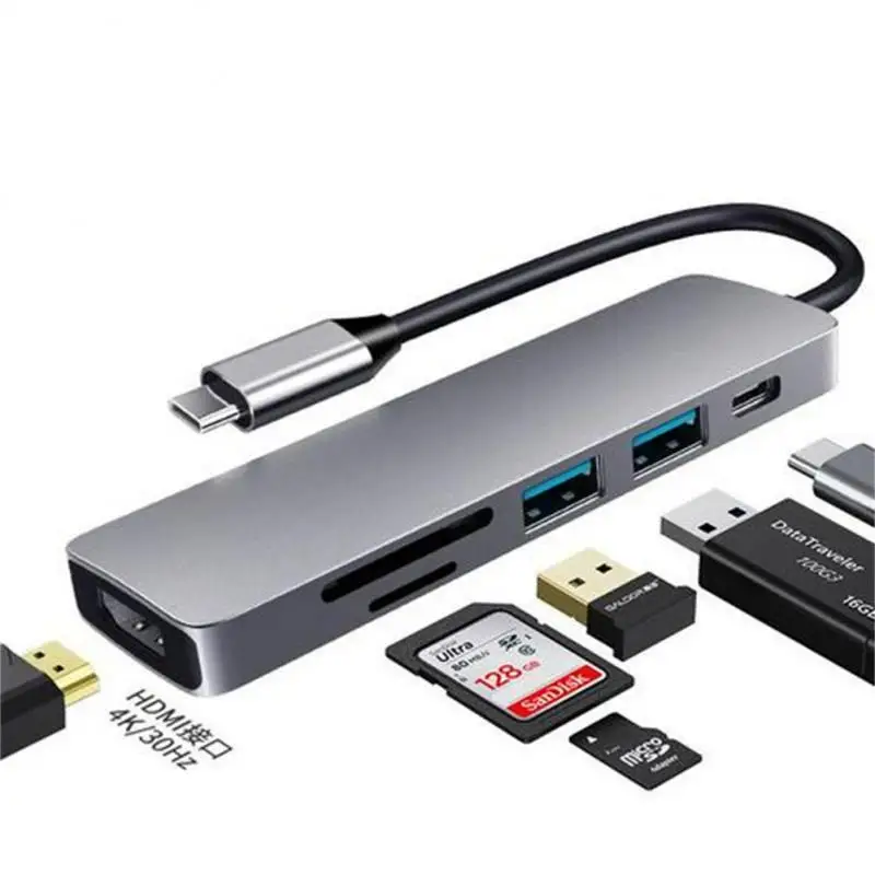 USB-концентратор Тип C адаптер к многоканальному Usbc 3 0 разделитель 3USB