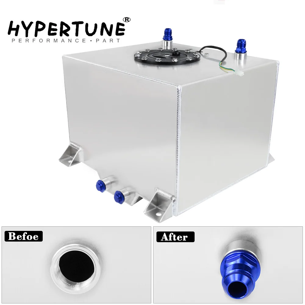 Hypertune 30L алюминиевый топливный всплеск бак зеркальный полированный элемент с