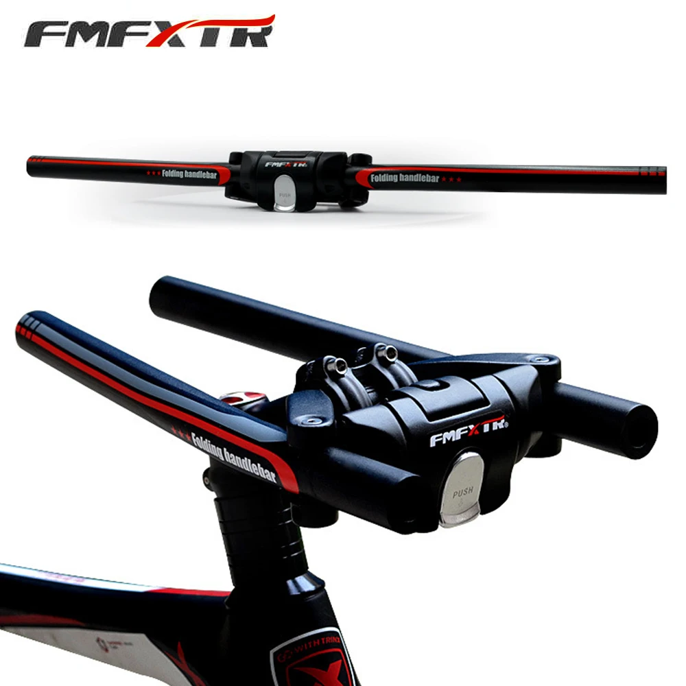 

FMFXTR Bike Handlebar modification Portable folding MTB handlebar 620mm 25.4/31.8 horizontal word handle Electric Bicycle Part