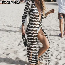 Кружевное пляжное накидка, Пляжное парео, парео для Плайя,, купальник, накидка, женский халат, пляжный кафтан, Пляжное Платье# Q461