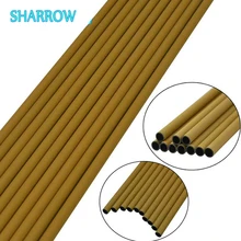 

6/12pcs 30inch Spine 450 Mixed Carbon Arrow Shafts ID 6.2mm for Archery Bow and Arrow Outdoor Hunting Shooting Accessories DIY