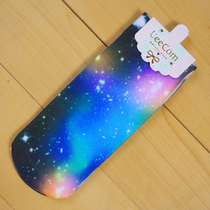 Women Short Socks 2 Pair/lot 3D Print Funny Novelty Socks Women Cotton Summer Short Ankle Socks