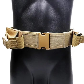 

Multi-functional Tactical 600D Clay Dragon Belt Military Tactical Unisex Durable Canvas Belt Hunting Material Outdoor Accessory