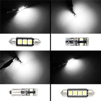 

21pcs/set Dome map Lamp Kit License Plate Light Bulbs Car LED Interior Light for BMW E46 Sedan M3 1999-2005 led light bulbs