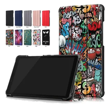 

Hard Tablet Case For Lenovo Tab M7 TB-7305F TB-7305i TB-7305X Fashion Printed Stand Magnetic Case for Lenovo Tab M7 tablet cover