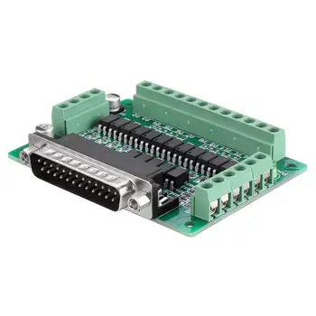 

NEW 5V DC 12 Channel CNC Interface Board Converter EL817 Optical Isolator Module Support for KCAM4/EMC2/Linuxcnc