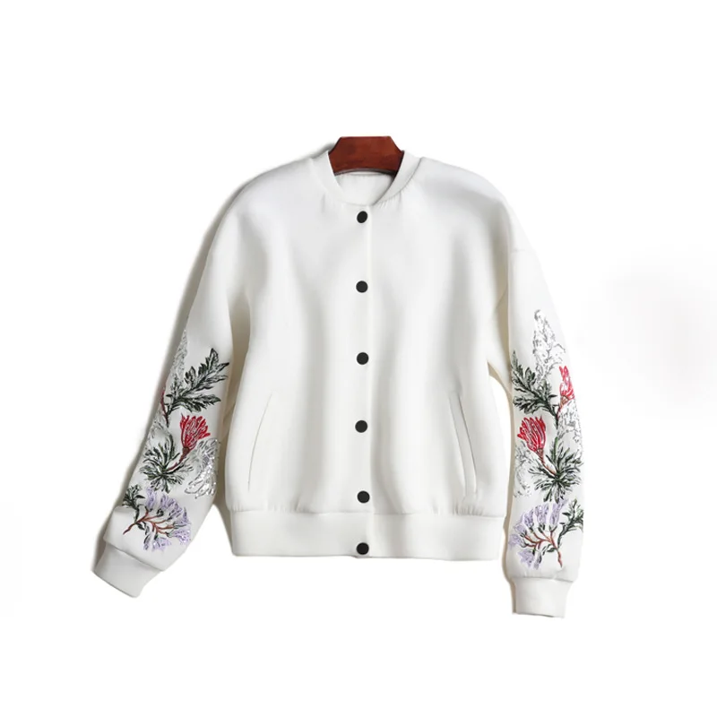 

Cardigan Hoodie 2019 Autumn And Winter Simple Loose Version of WOMEN'S Coat Casual by Age Women Jacket Versatile Baseball Jacket
