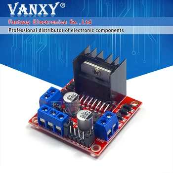 

1pcs New Dual H Bridge DC Stepper Motor Drive Controller Board Module L298N MOTOR DRIVER new