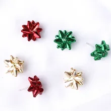 Модные компактные рождественские серьги в европейском и американском стиле, серьги-гвоздики с нежным цветком для женщин, ювелирные изделия в подарок