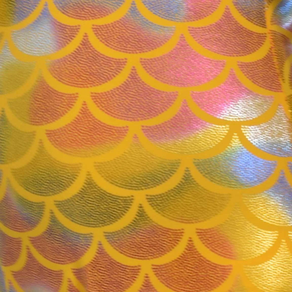 yellow fish scale AOYLISEY/детская майка, Блестящий металлический комбинезон для гимнастики, цельный комбинезон для девочек и мальчиков, детские костюмы Zentai из лайкры и спандекса - Цвет: yellow fish scale