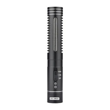 

YELANGU MIC05 Aluminum Alloy Professional High Performance Super Cardioid Microphone 5123KC Noise Reduction Die Technology for M