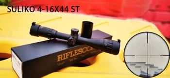 

SULIKO OPTICS 4-16x44 ST Tactical Optic Sight Green Red Illuminated Riflescope Hunting Rifle Scope Sniper Airsoft Air Guns