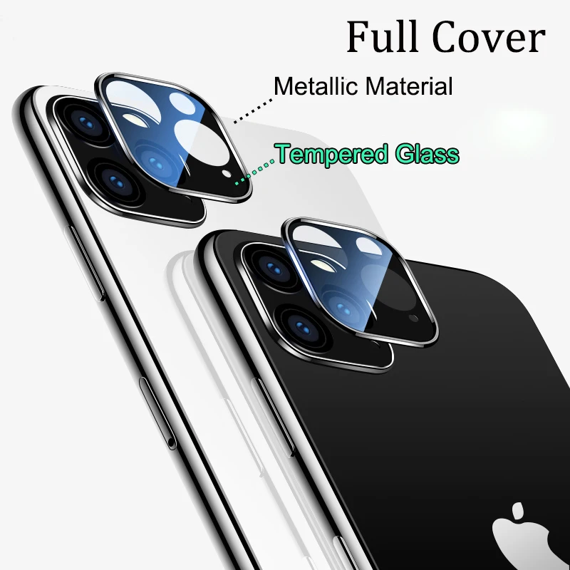 Auroras защита объектива iPhone 11 камера металлическое кольцо закаленное стекло для iPhone 11 Pro Max iPhone 11 Pro пленка для объектива Защита экрана