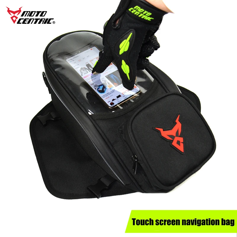 High Capacity Waterproof Motor Tank Bag Oil Fuel Tank Bag Navigation Magnetic Motorbike Saddle motorcycle tank bag