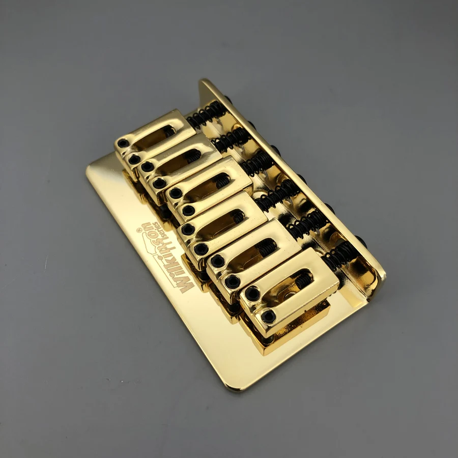 Ponte Per Chitarra Elettrica Oro – Corde Attraverso Corpo 52,5 Mm – Guitar Madness HPS-06-GLD