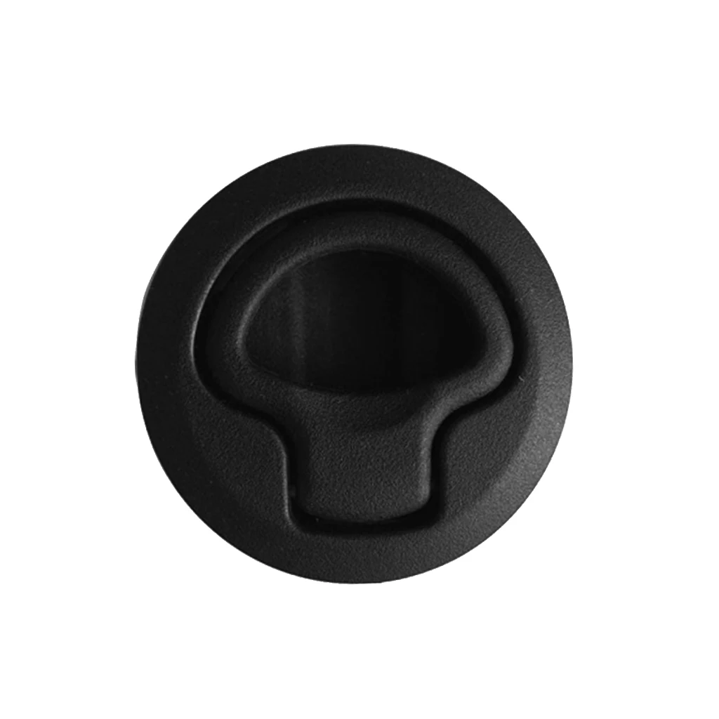 Nylon Boat Deck Hatch Inlet Handle Floor Lift Hatch Handle For Boat Deck Hatch Door - Black