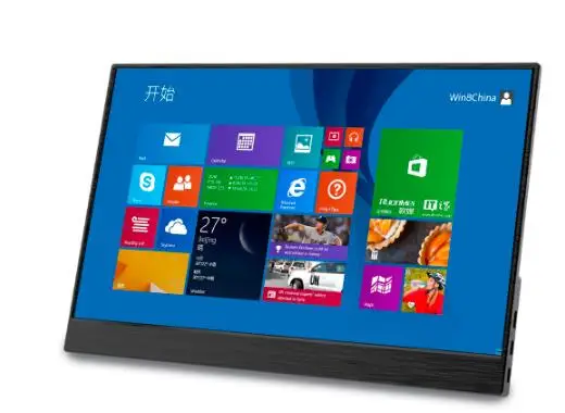 Портативный монитор 17 3 дюйма TYPE C HDMI 1080P HDR для Huawei Samsung телефона ноутбука