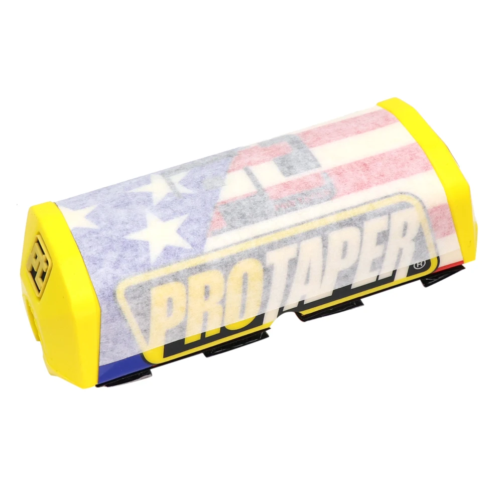 Цвет: желтый Alconstar PRO Taper Pack Grip Bar 1 1/" 26 мм руль жир бар колодки бар протектор для грязи питбайк Мотокросс Мотоцикл - Цвет: Цвет: желтый