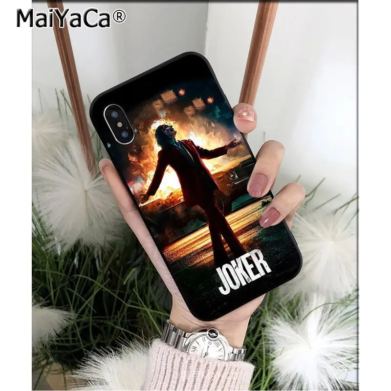 A3 MaiYaCa фильм Джокер ТПУ Мягкий силиконовый чехол для телефона чехол для iPhone X XS MAX 6 6s 7 7plus 8 8Plus 5 5S SE XR 11 11pro max - Цвет: A3