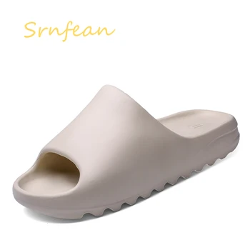 

Unisex Home Slippers Woman Guest Flip Flops Men Bath Soft Massage Slides Indoor Shoes Summer Winter House Bathroom Sandals EVA