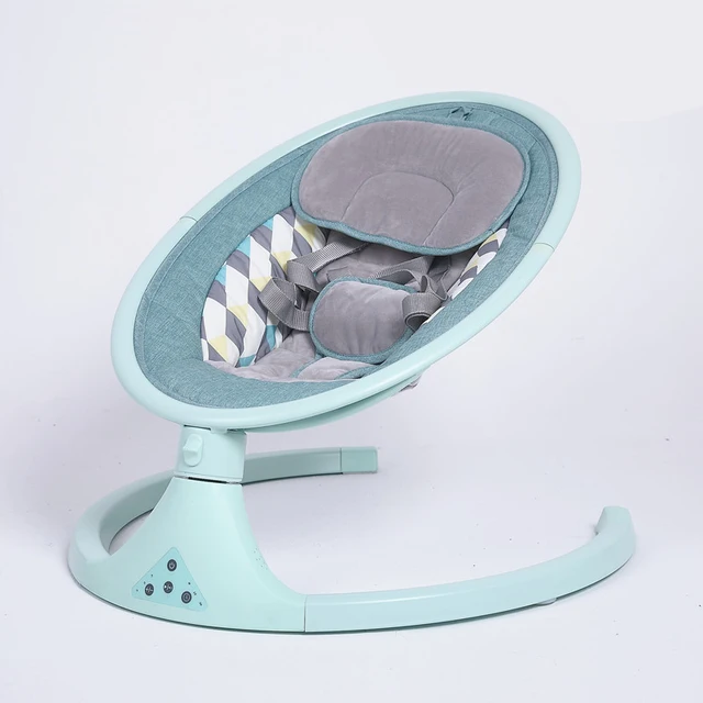 Newborn Baby Cradle Baby Rocking Chair Sleeping Swing Bouncer Rocking Soothing Electric Cradle Bluetooth Rocker Chair With Seat Bouncers Jumpers Swings Aliexpress