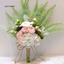 Wedding Bouquets Wedding Flowers Bridesmaid Bouquets Artificial Bouquet De Mariage Peony SPH027