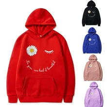 Moletom com capuz masculino estudante all match vestuário primavera outono manga longa pulôver sorriso expressão impressão grande bolso hoodies
