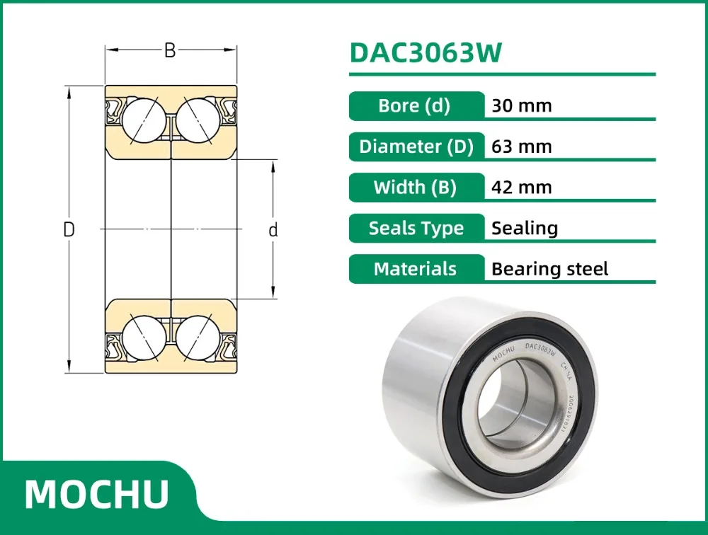 DAC3063W MOCHU BEARINGS 0