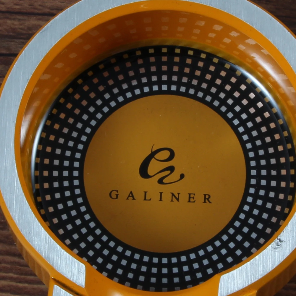 GALINER, металлическая пепельница для сигар, карманные пепельницы, для дома, для улицы, пепельница, аксессуары для 1 сигары, держатель, маленькие сигары Cenicero, гаджеты