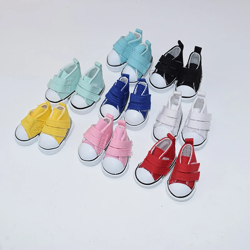 5 cm Length Handmade Canvas Doll Shoes For 20cm Stuff Plush Doll 1/6 BJD Blyth Doll Accessories Fans Collection Children Gifts g art collection g art collection canvas 50
