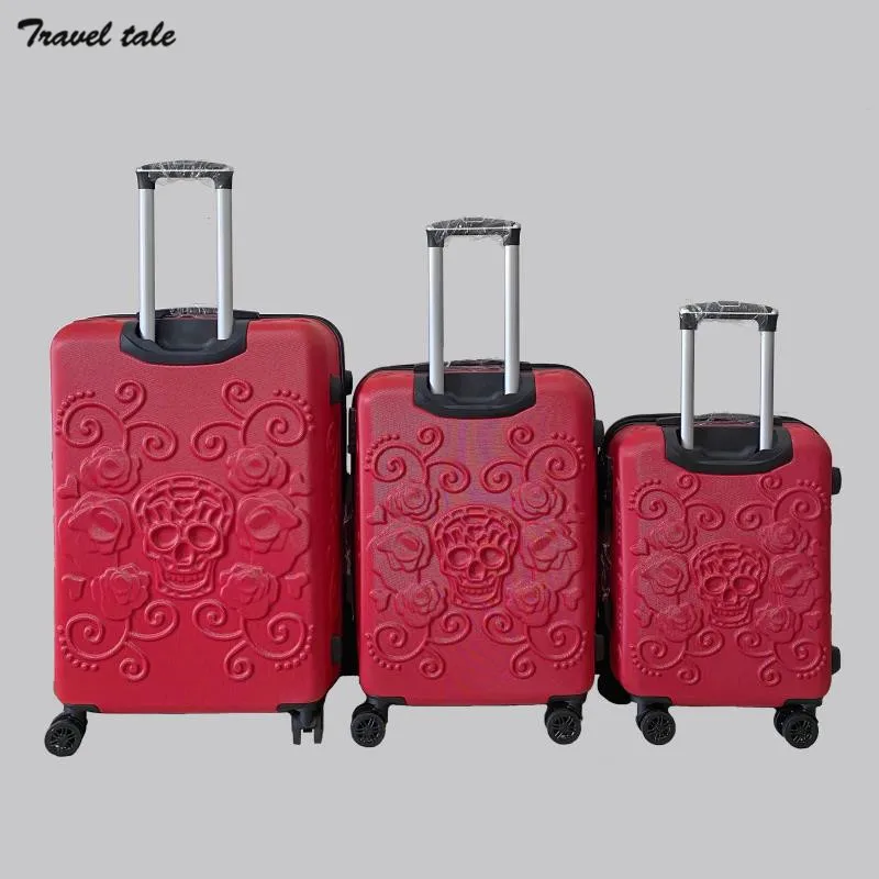 Buah Koper Troli Set Tas Koper Bergulir 