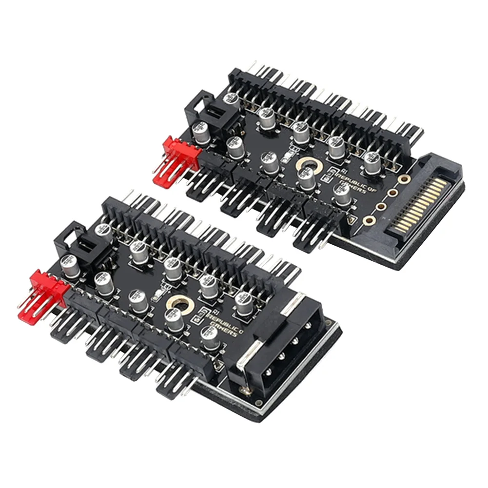 PC 1 to 10 4Pin PWM Cooling Fans Hub Speed Controller Splitter Adapter Description Image.This Product Can Be Found With The Tag Names Computer Cables Connecting, Computer Peripherals, Hub cooler speed controller splitter adapter socket pc, PC Hardware Cables Adapters