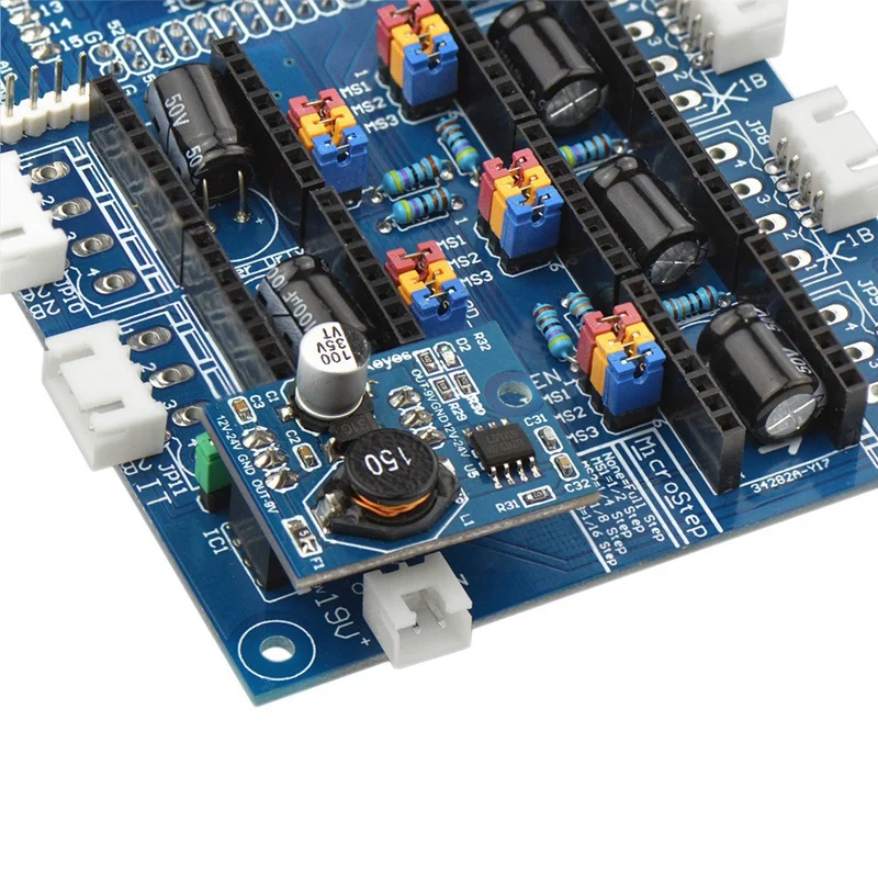 Материнская плата PCB RAMPS1.57 для Ultimaker 3D принтера Поддержка двуглавого ввода|Детали
