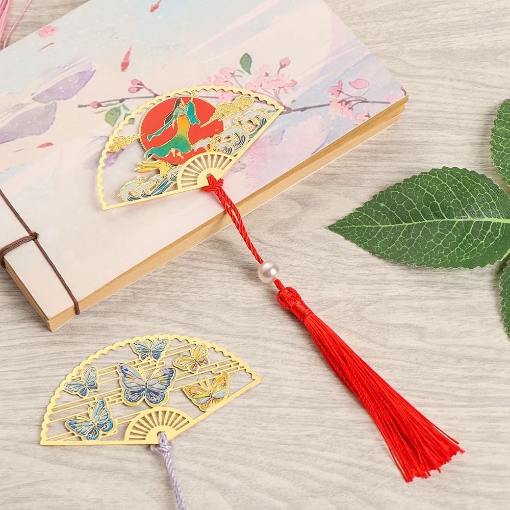 1PC Kawaii Fan Bookmark - 50 - Kawaii Mix