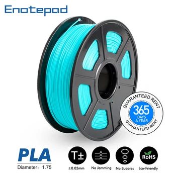 

SUNLU 3D printer filament PLA 1.75mm 1KG (2.2LBS) spool use for 3D printers or 3D pens refills with RoHS Reach Certificate