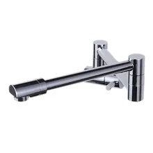 Chrome Fold Kitchen Faucet Single Cold Kitchen Tap Wall Water Mixer torneira cozinha grifos cocina dragon lanos
