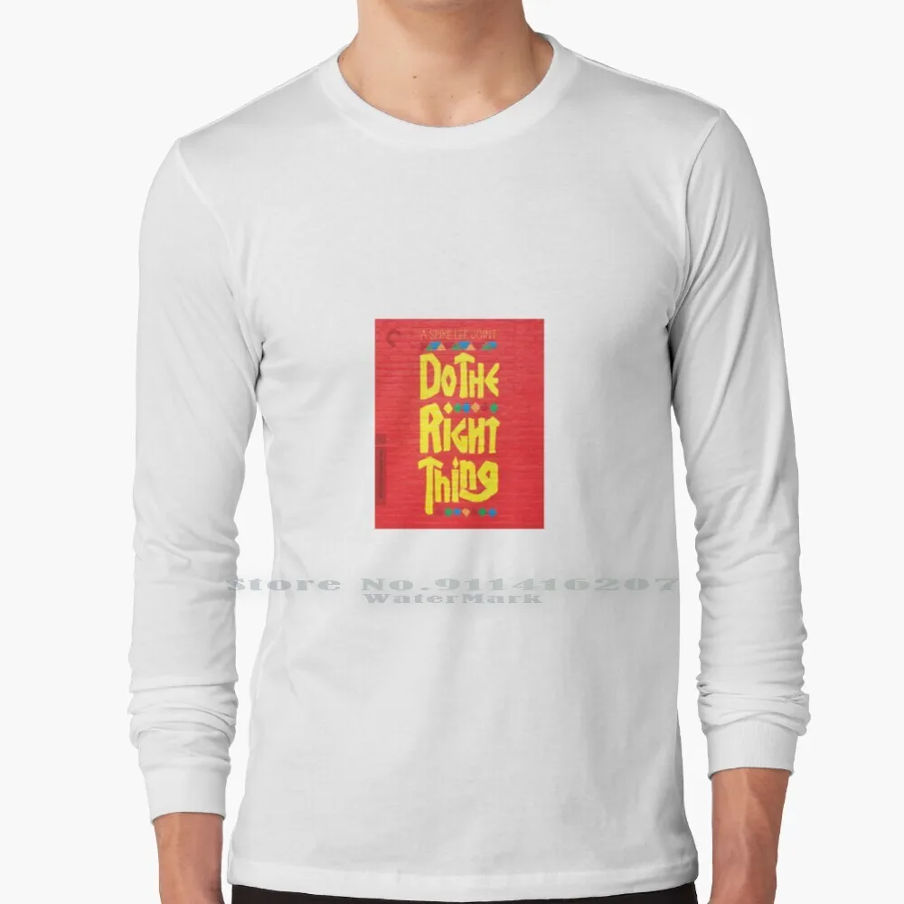 Fai La Cosa Giusta Criterion Collection T Shirt 100% Puro Cotone Fai La Cosa Giusta Spike Lee Criterion Collection Film