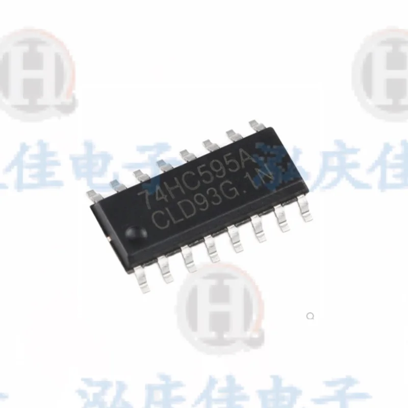 10 шт./лот 74HC595 74HC595D SN74HC595 SN74HC595DR SMD SOP 16 IC Logic ICs 100% Новинка|Интегральные схемы| |