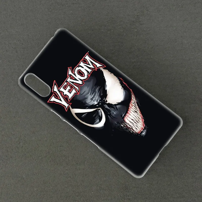 Venom Marvel Мода жесткий чехол для Sony Xperia L1 L2 L3 X XA XA1 XA2 XA3 ультра 10 плюс E5 XZ XZ1 XZ2 компактный XZ3 XZ5 2 20 крышка