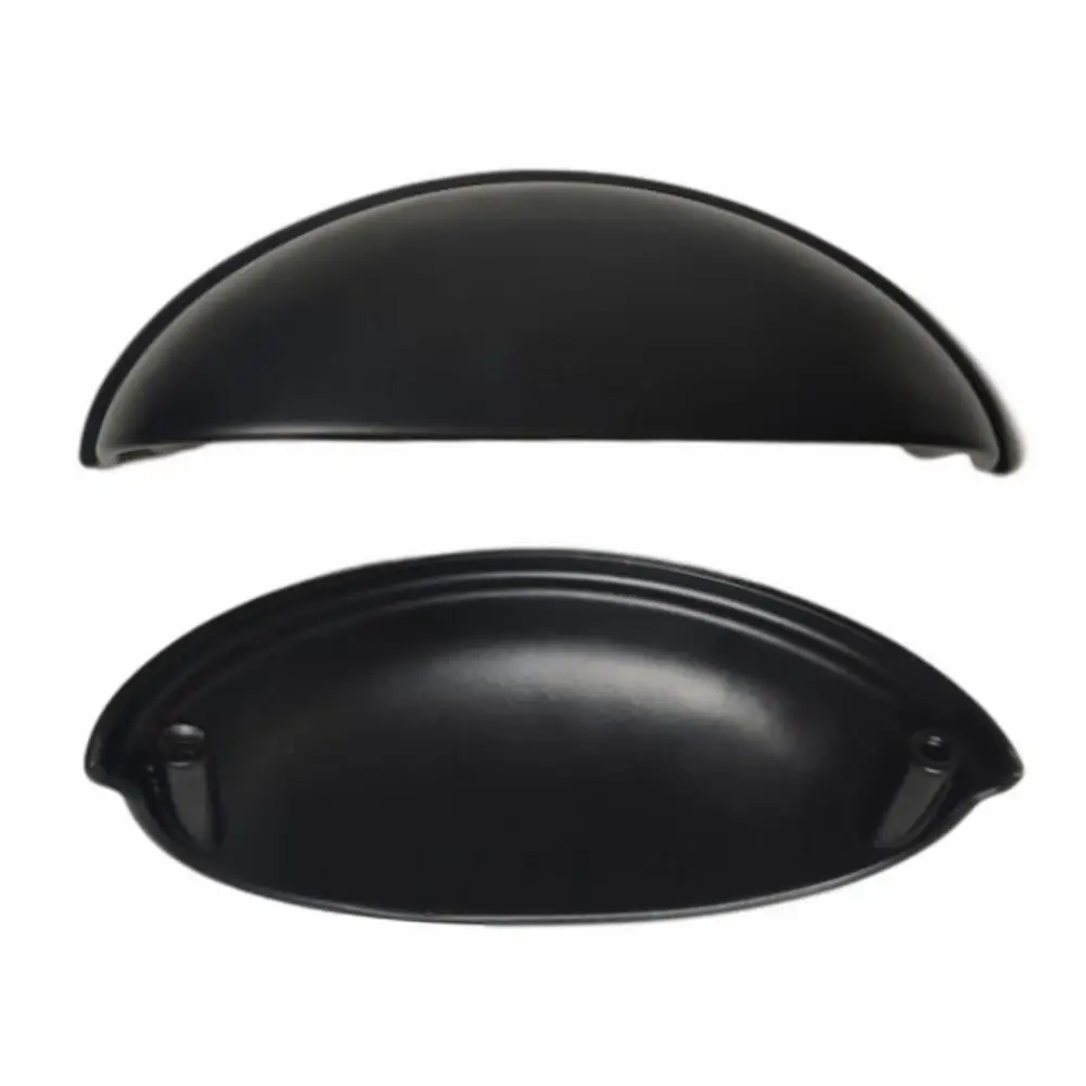 

76mm Black Plasic Drawer Handle Cabinet Wardrobe Kitchen Handles Furniture Hardware Wholesale