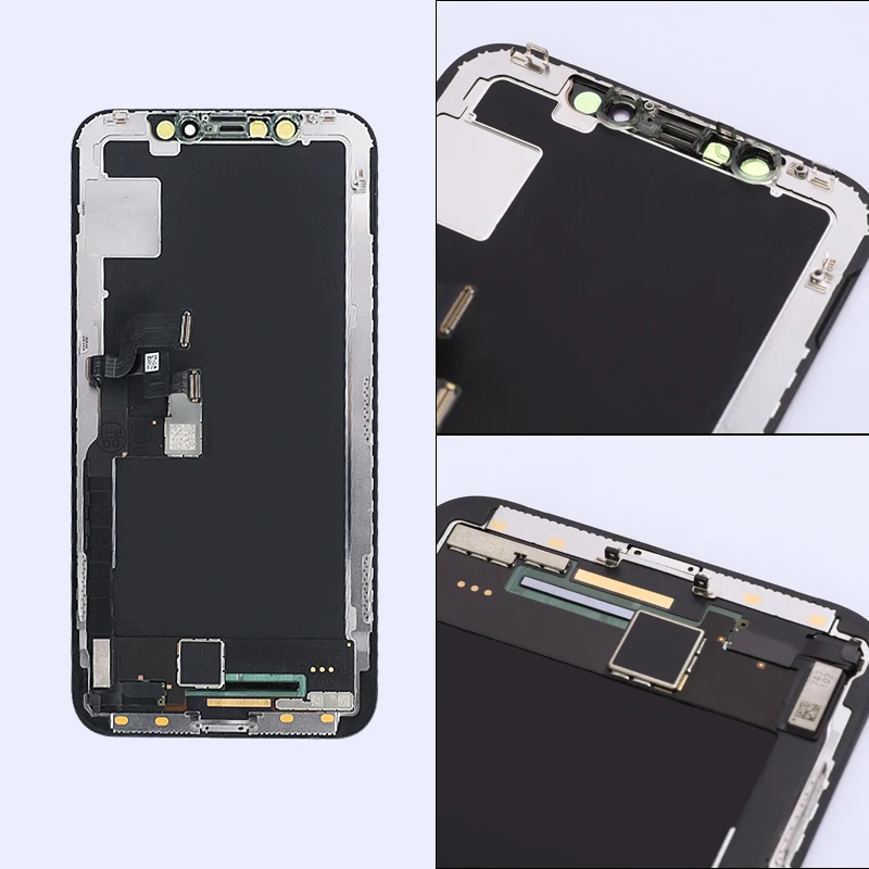Протестированный ЖК-дисплей Pantalla для iPhone X lcd 10 XS экран ЖК-дисплей кодирующий преобразователь сенсорного экрана в сборе для iPhone XS Max XR OLED