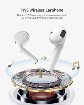 

i11 Bluetooth-5.0 Earphone Earbud-Headset Charging-Box Stereo I11-Touch Tws Wireless
