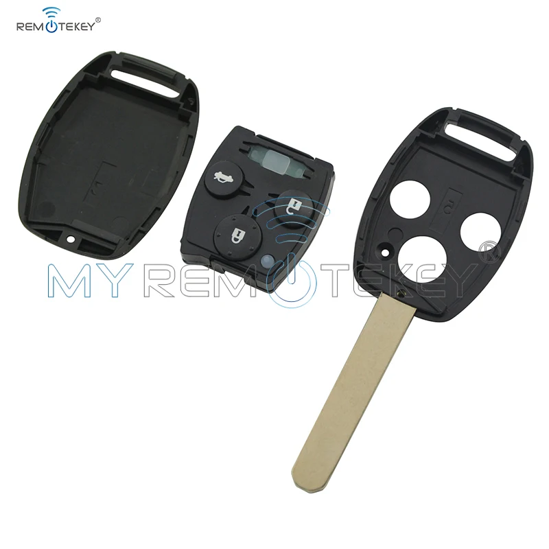 Remtekey 2 шт. VDO 72147 TAO W2 для Honda Accord 433 МГц HON66 3 кнопки дистанционного ключа 2008 2009 2010