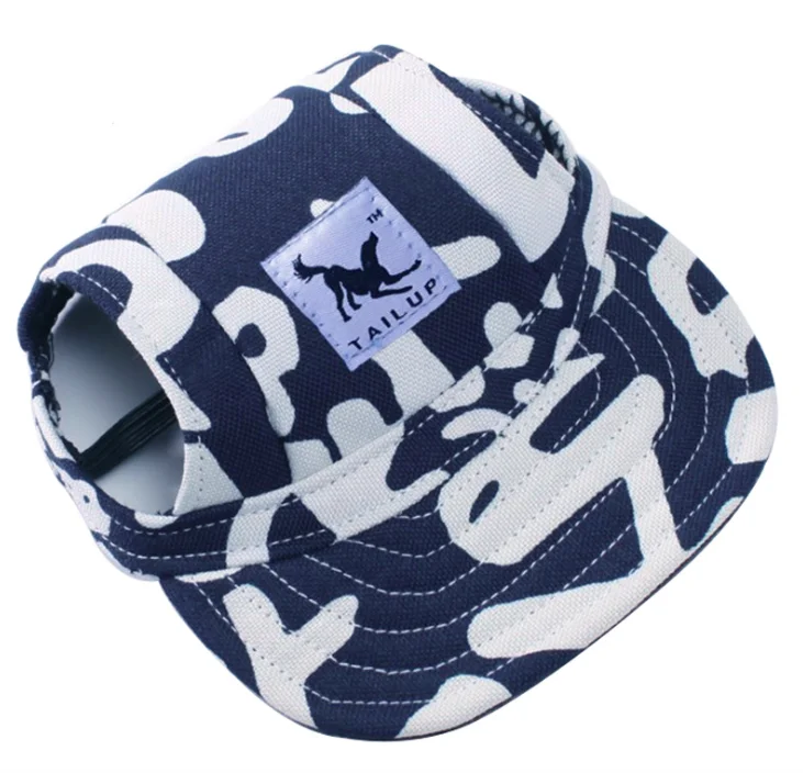 Pet Dog Cap Tailup Cute Print Hat Small Dog Outdoor Hat Pet grooming dog hat Pets accessories for dogs cats