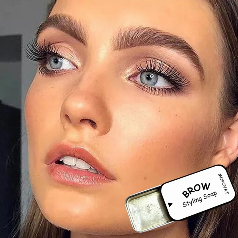 3D Feathery Brows набор гель для макияжа бровей ламинация бровей установка гель Водонепроницаемый бровей помада-ТИНТ длительный