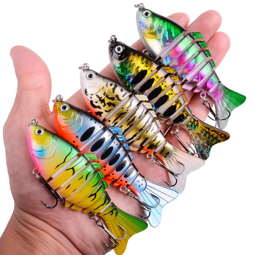 5 pçs naufrágio wobbler conjunto kit de pesca cambota isca artificial duro isca swimbait pike wobblers para baixo pesca equipamento