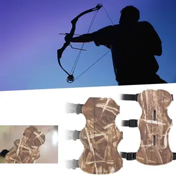 

Armguard Bracers Hunting Bow Archery Field Arrow Accessories PU Camouflage Outdoor Sports Protective Clothing Strong Arm Guard