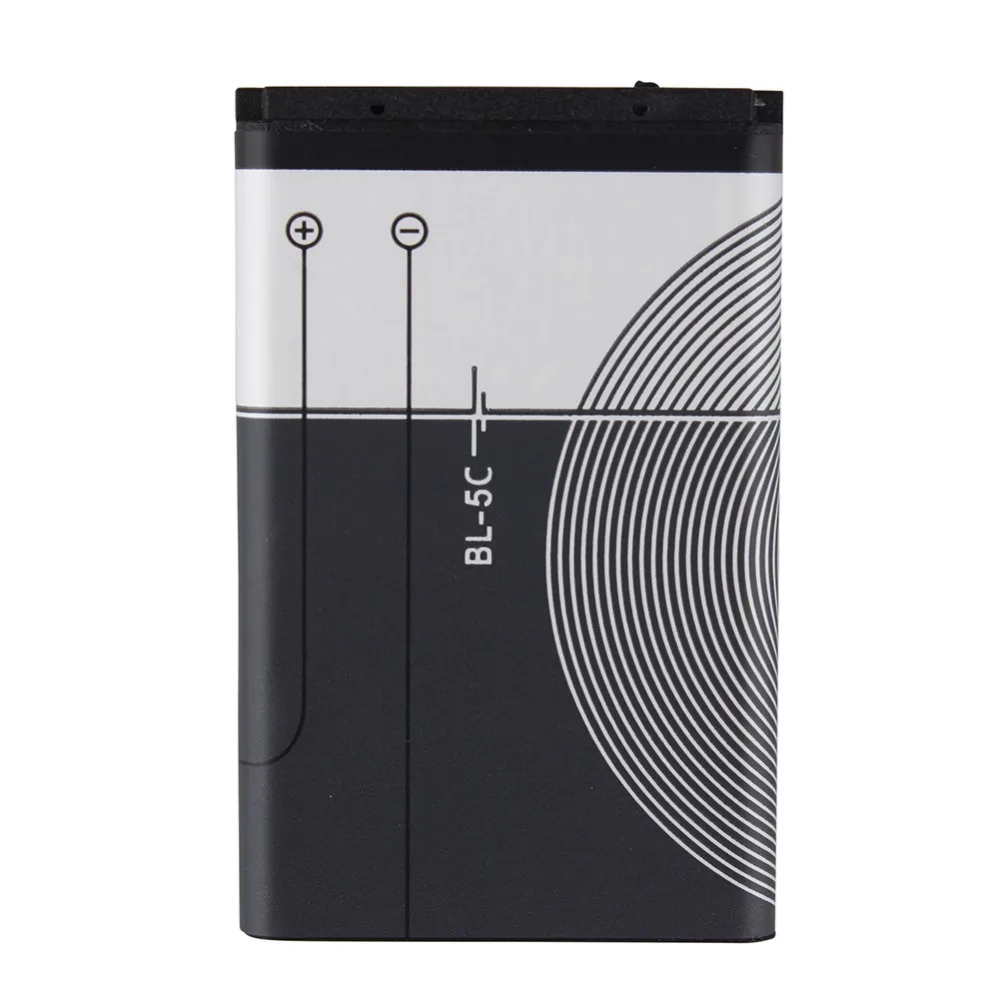 1pcs battery 1020 мА/ч, BL-5C Li-Ion Батарея для Nokia 1100 1110 1108 1101 1112 1208 1200 E60 N70 N91 6600 6680 BL 5C батареи+ USB Зарядное устройство - Цвет: 1pcs battery