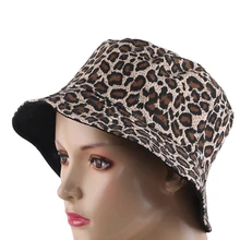 Женские рыбацкие шляпы, Модные леопардовые Летние повседневные солнцезащитные шляпы, Женские однотонные рыбацкие шляпы, подарок для девушек, Femme