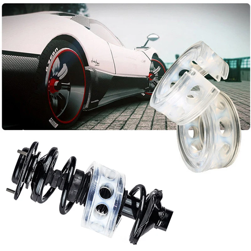 

Type B Car Spring Bumper In The Spring Buffer Cars Auto Buffers Shock Absorber Power 2 Pcs Auto-buffers Cushion Urethane